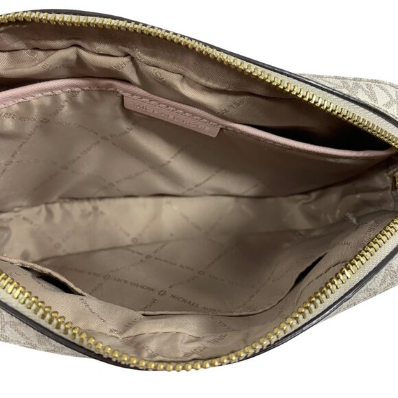 Michael Kors Jet Set East West Signature Saffiano Leather Crossbody Bag - Picture 12 of 15